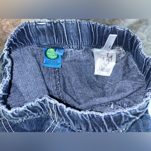 Gagou Tagou | jean shorts with elastic waist | size 24m - Picture 2 of 4